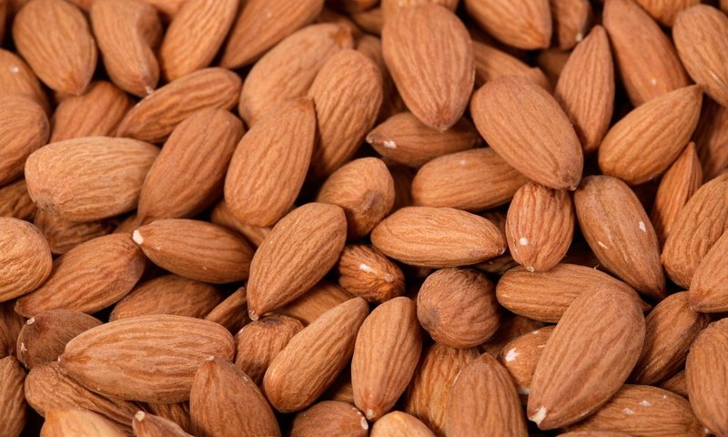 Обои орехи, миндаль, nuts, almonds разрешение 1920x1280 Загрузить