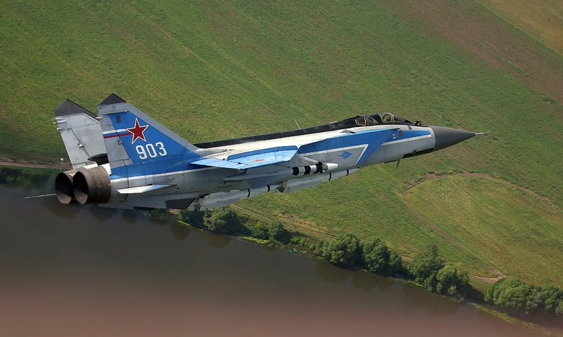 Обои истебитель, polet, mig 31, istrebitel разрешение 3072x2048 Загрузить