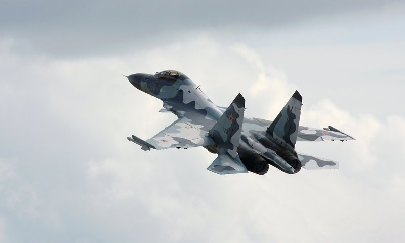 Обои самолет, истребитель, су-35, многоцелевой, небо. высоита, the plane, fighter, su-35, multipurpose, the sky. wysota разрешение 1920x1200 Загрузить