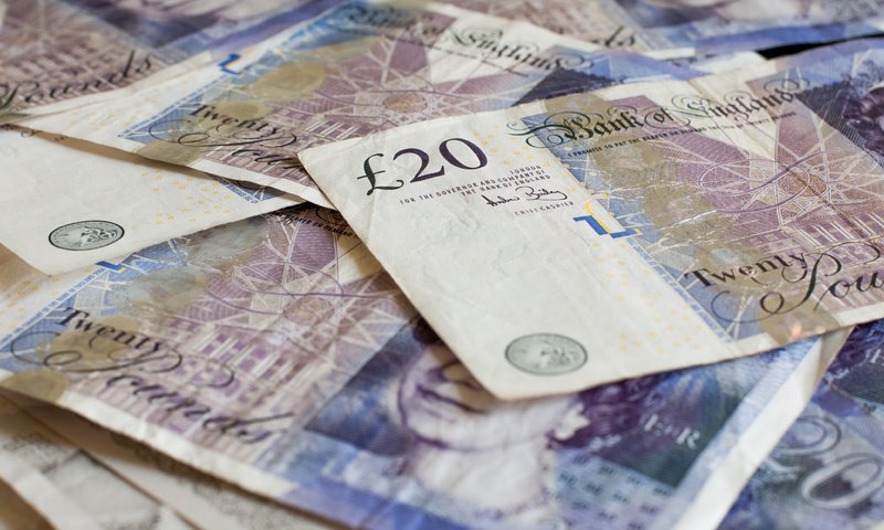 Обои бумага, валюта, british pounds, английские фунты, paper, currency, english pounds разрешение 4131x2744 Загрузить