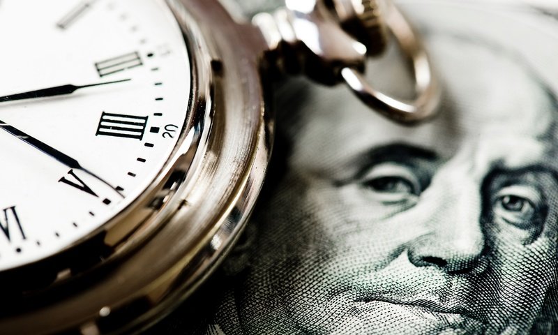 Обои часы, доллар, карманные часы, франклин, watch, dollar, pocket watch, franklin разрешение 2880x1920 Загрузить