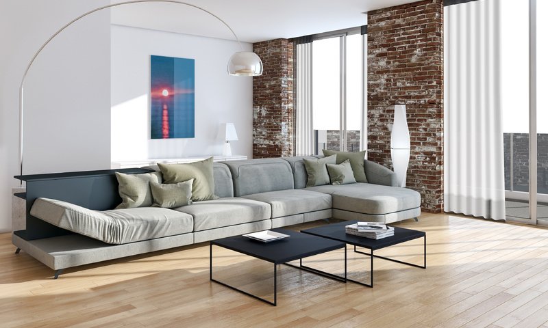 Обои стиль, интерьер, дизайн, гостиная, style, interior, design, living room разрешение 3840x2400 Загрузить