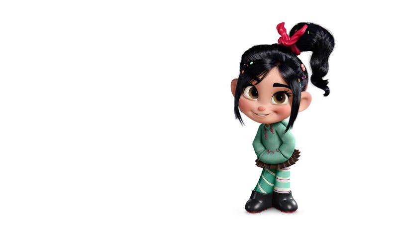 Обои мультфильм, девочка, белый фон, персонаж, vanellope von schweetz, aka meganfan, девочка. мультфильм, ральф, cartoon, girl, white background, character, girl. cartoon, ralph разрешение 5462x3072 Загрузить