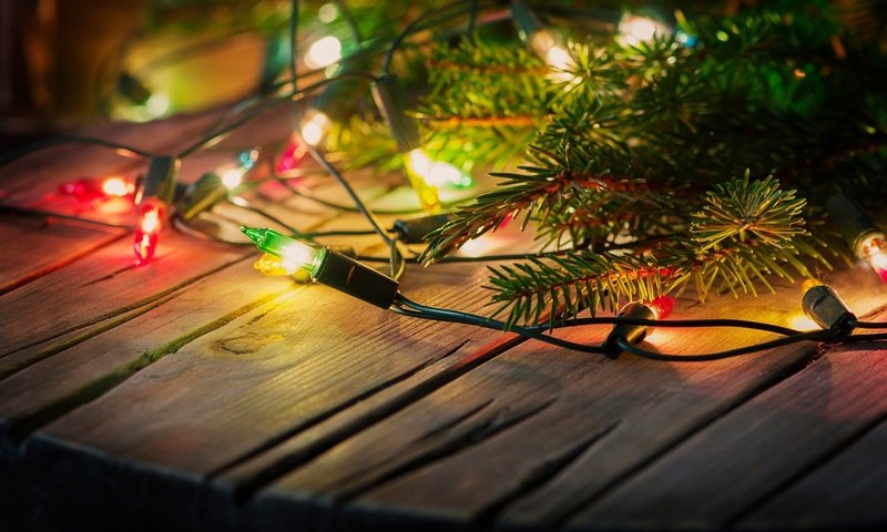 Обои новый год, елка, рождество, гирлянда, new year, tree, christmas, garland разрешение 1920x1200 Загрузить