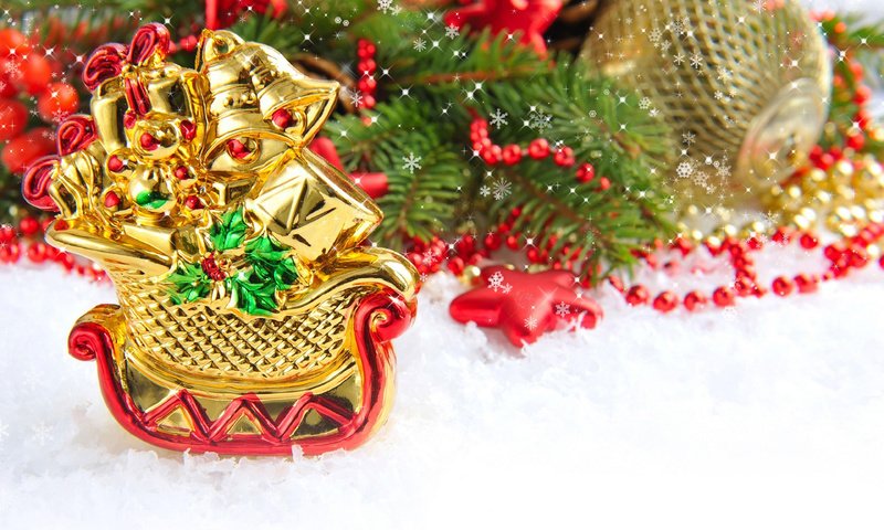 Обои новый год, рождество, елочные украшения, декор, new year, christmas, christmas decorations, decor разрешение 3840x2400 Загрузить