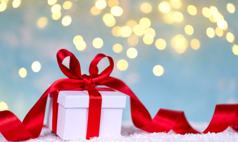 Обои новый год, зима, лента, подарок, праздник, рождество, new year, winter, tape, gift, holiday, christmas разрешение 1920x1080 Загрузить