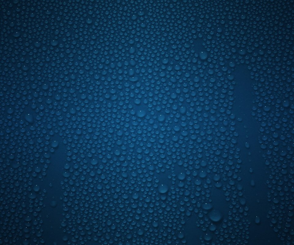 Обои синий, капли, стекло, blue, drops, glass разрешение 1920x1200 Загрузить