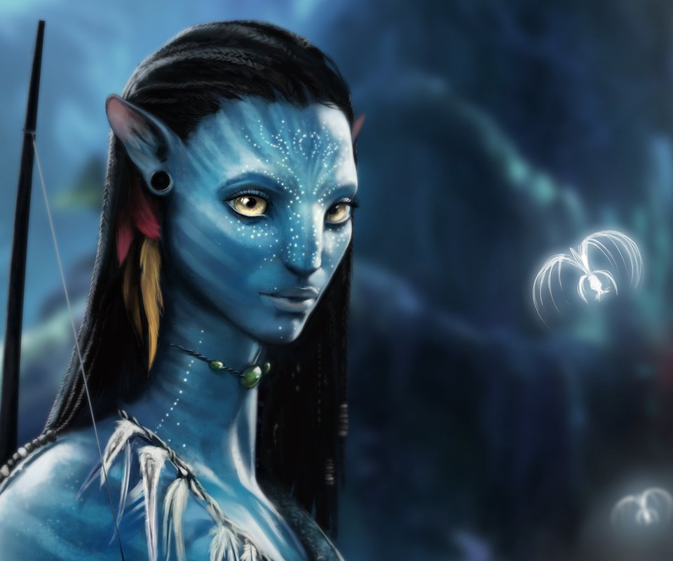 Обои аватар, нейтири, avatar, neytiri разрешение 1920x1200 Загрузить