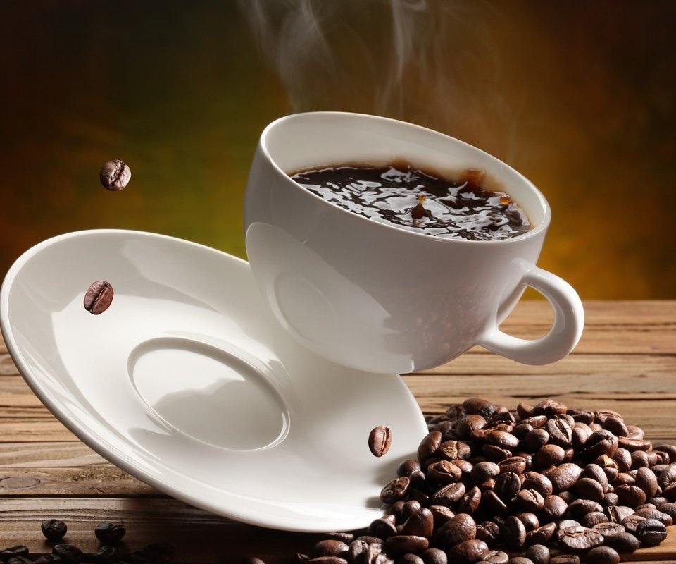 Обои зерна, кофе, чашка, кофейные, тарелка, проблемы, горячий кофе, grain, coffee, cup, plate, problems, hot coffee разрешение 1920x1259 Загрузить