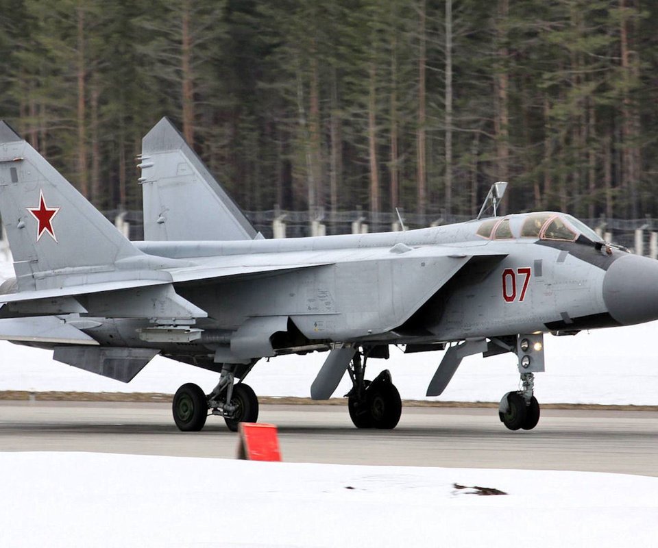 Обои foxhound, истребитель-перехватчик, миг-31, fighter-interceptor, the mig-31 разрешение 1920x1080 Загрузить