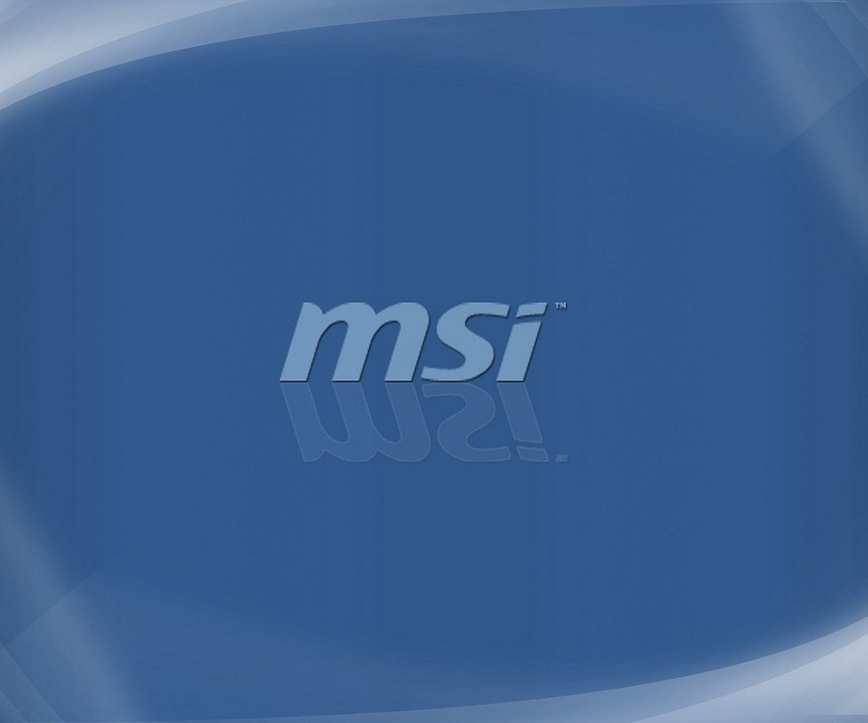 Обои msi blue разрешение 1920x1080 Загрузить