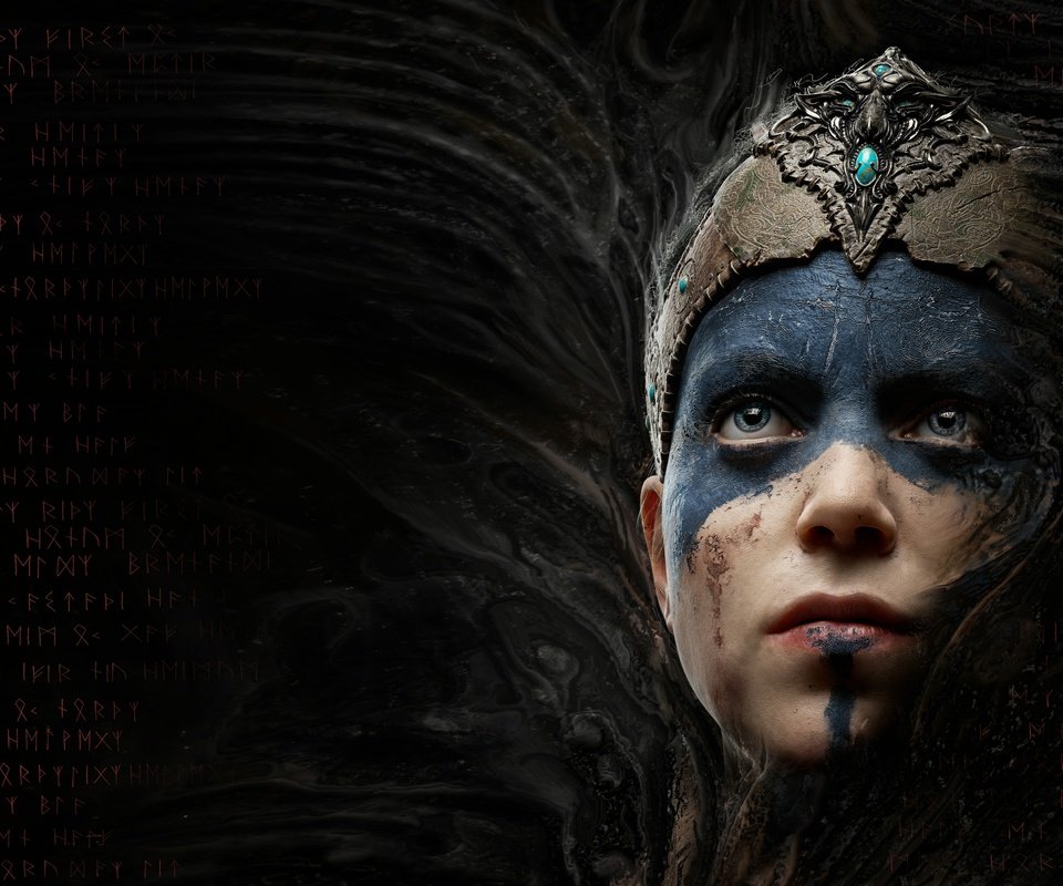 Обои девушка, лицо, hellblade:senua’s sacrifice, ninja theory, дичь, girl, face, hellblade:senua''s sacrifice, game разрешение 7252x5197 Загрузить