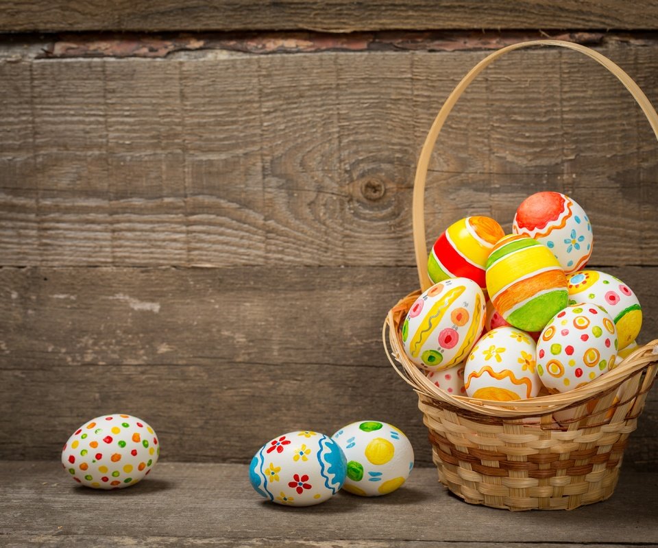 Обои корзина, пасха, яйца крашеные, basket, easter, the painted eggs разрешение 5472x3648 Загрузить