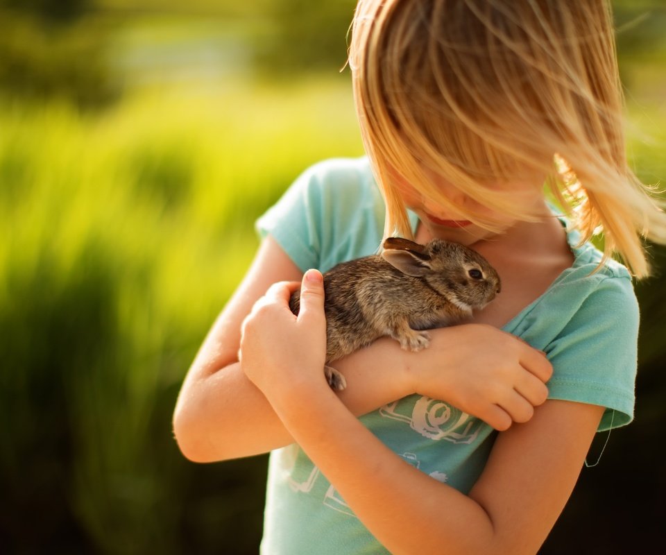 Обои девочка, волосы, лицо, кролик, животное, нежность, друзья, girl, hair, face, rabbit, animal, tenderness, friends разрешение 2560x1707 Загрузить