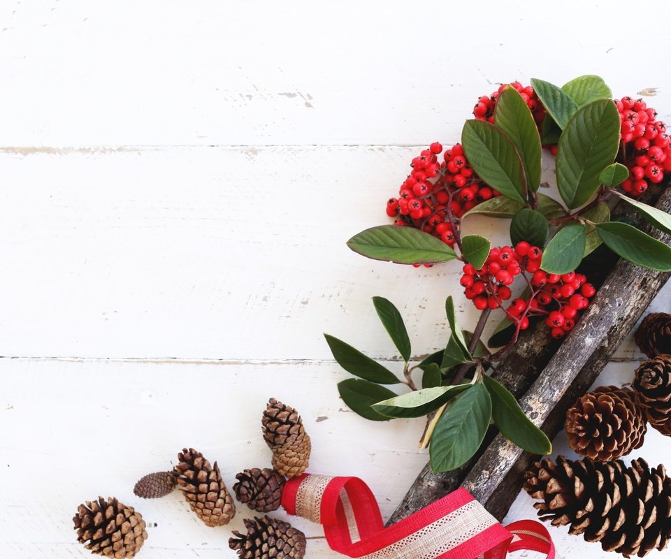 Обои листья, стол, ягоды, рождество, шишки, leaves, table, berries, christmas, bumps разрешение 3814x2927 Загрузить