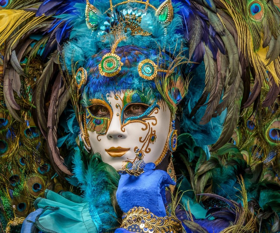 Обои стиль, маска, павлин, перья, карнавал, маскарад, style, mask, peacock, feathers, carnival, masquerade разрешение 4647x3098 Загрузить