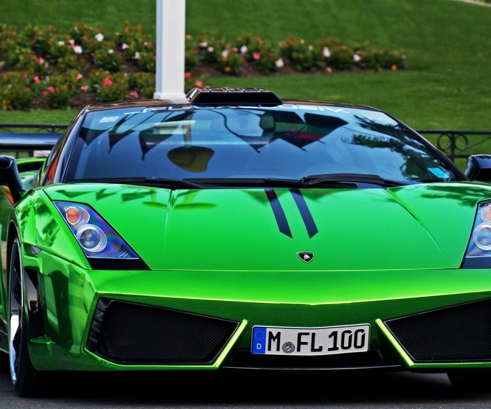 Обои зелёный, суперкары, тюнинг, ламборгини, суперкар, lp550-2, green, supercars, tuning, lamborghini, supercar разрешение 1920x1200 Загрузить