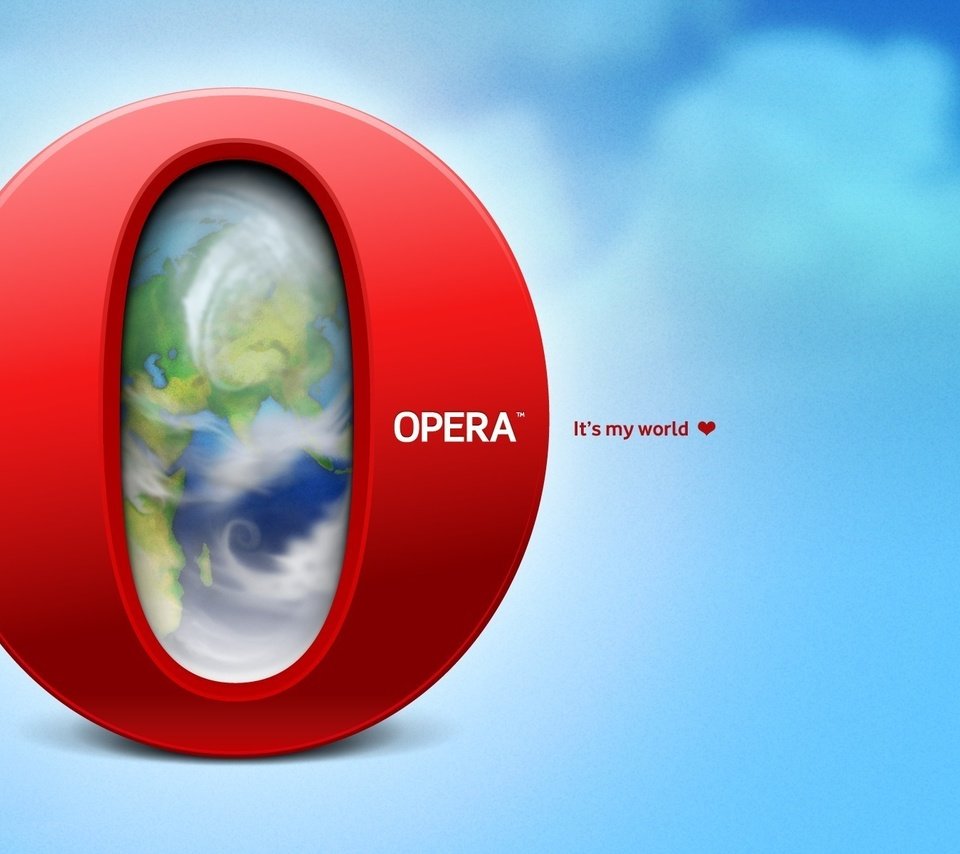 Обои опера, буква, it's my world, opera, letter разрешение 1920x1200 Загрузить