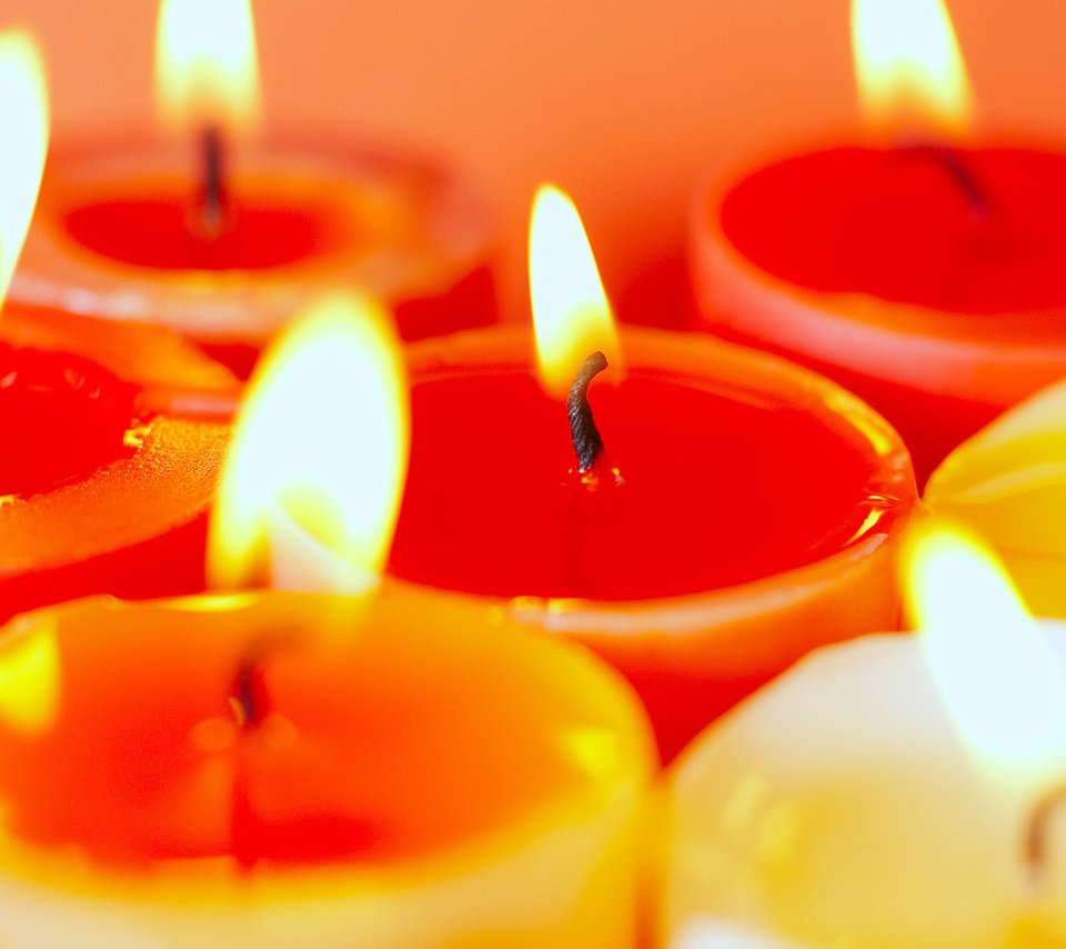 Обои свечи, пламя, огонь, candles, flame, fire разрешение 2560x1600 Загрузить