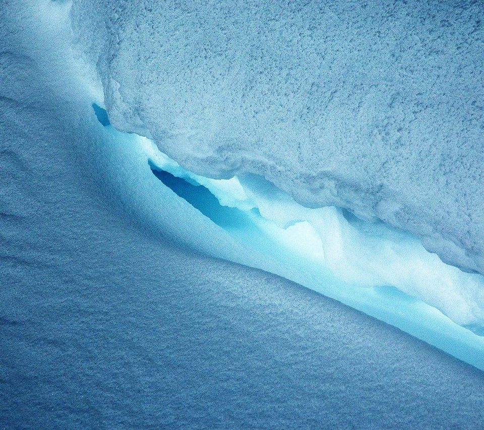 Обои снег, синий, лёд, ледник, snow, blue, ice, glacier разрешение 1920x1200 Загрузить