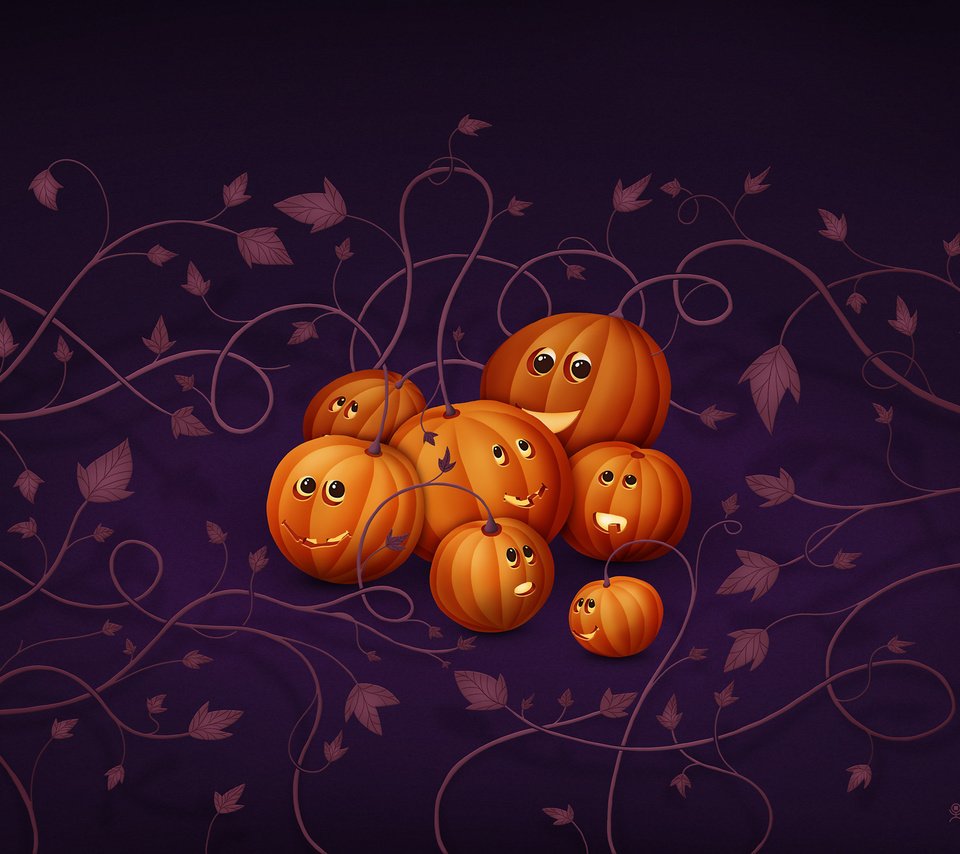 Обои хеллоуин, тыквы, плети, halloween, pumpkin, whip разрешение 1920x1440 Загрузить