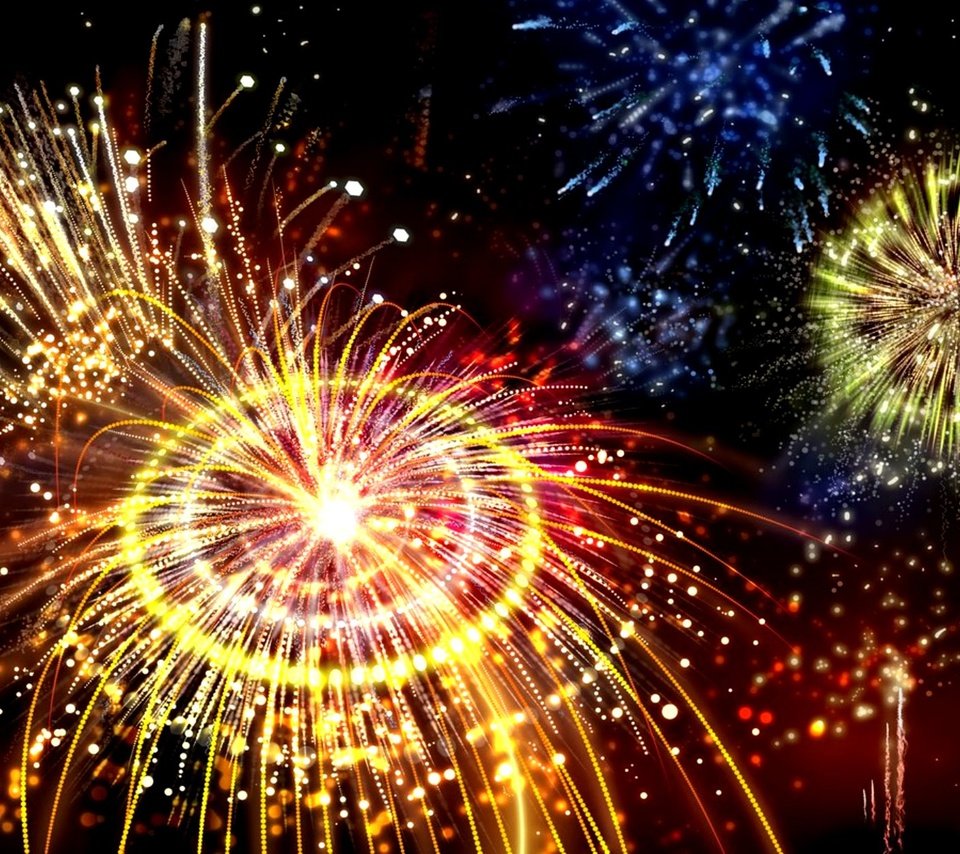 Обои салют, праздник, фейерверк, salute, holiday, fireworks разрешение 2000x1250 Загрузить