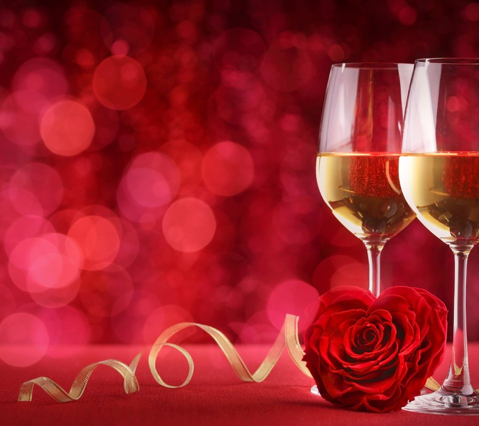 Обои фон, влюбленная, бокалы, валентинов день, романтик, шампанское, краcный, день святого валентина, боке, роз, background, love, glasses, romantic, champagne, red, valentine's day, bokeh, roses разрешение 6000x4000 Загрузить