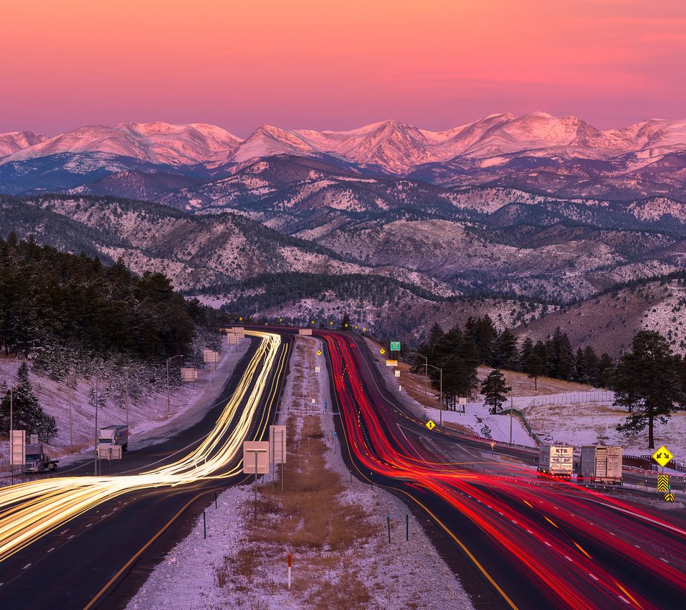 Обои дорога, горы, пейзаж, колорадо, эвергрин, road, mountains, landscape, colorado, evergreen разрешение 1920x1200 Загрузить