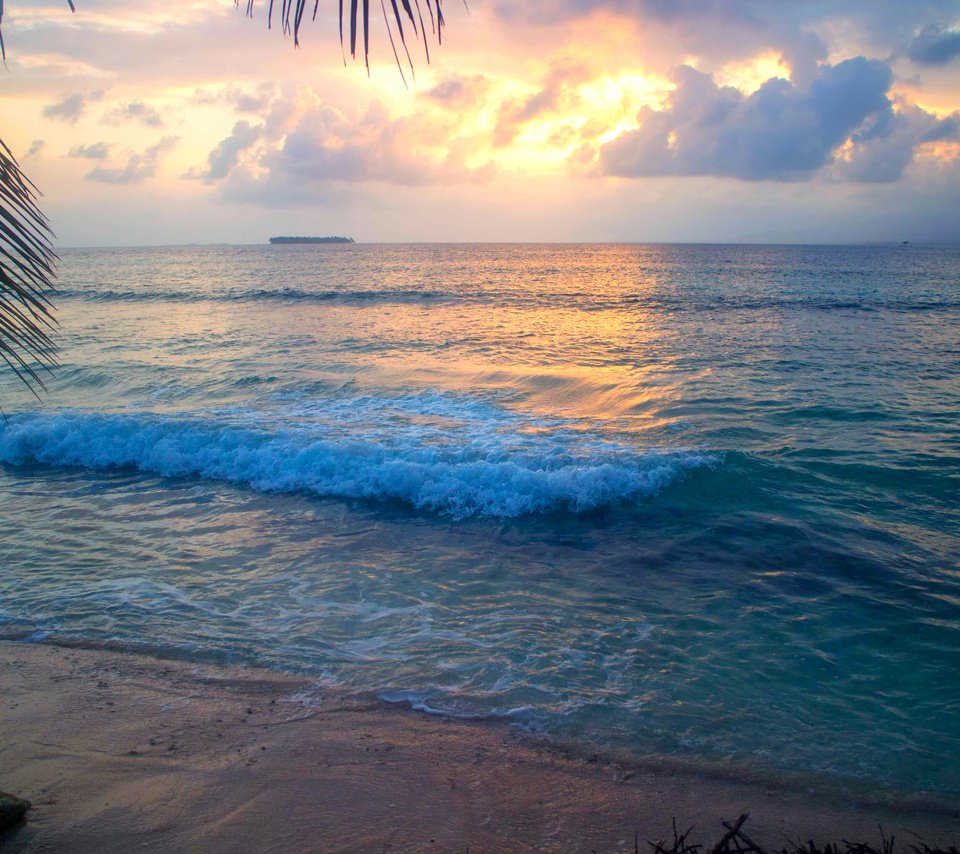 Обои закат, море, пляж, тропики, sunset, sea, beach, tropics разрешение 5184x3456 Загрузить