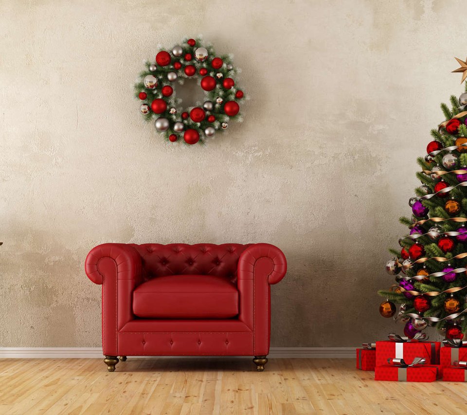 Обои новый год, елка, подарки, комната, рождество, new year, tree, gifts, room, christmas разрешение 1920x1080 Загрузить