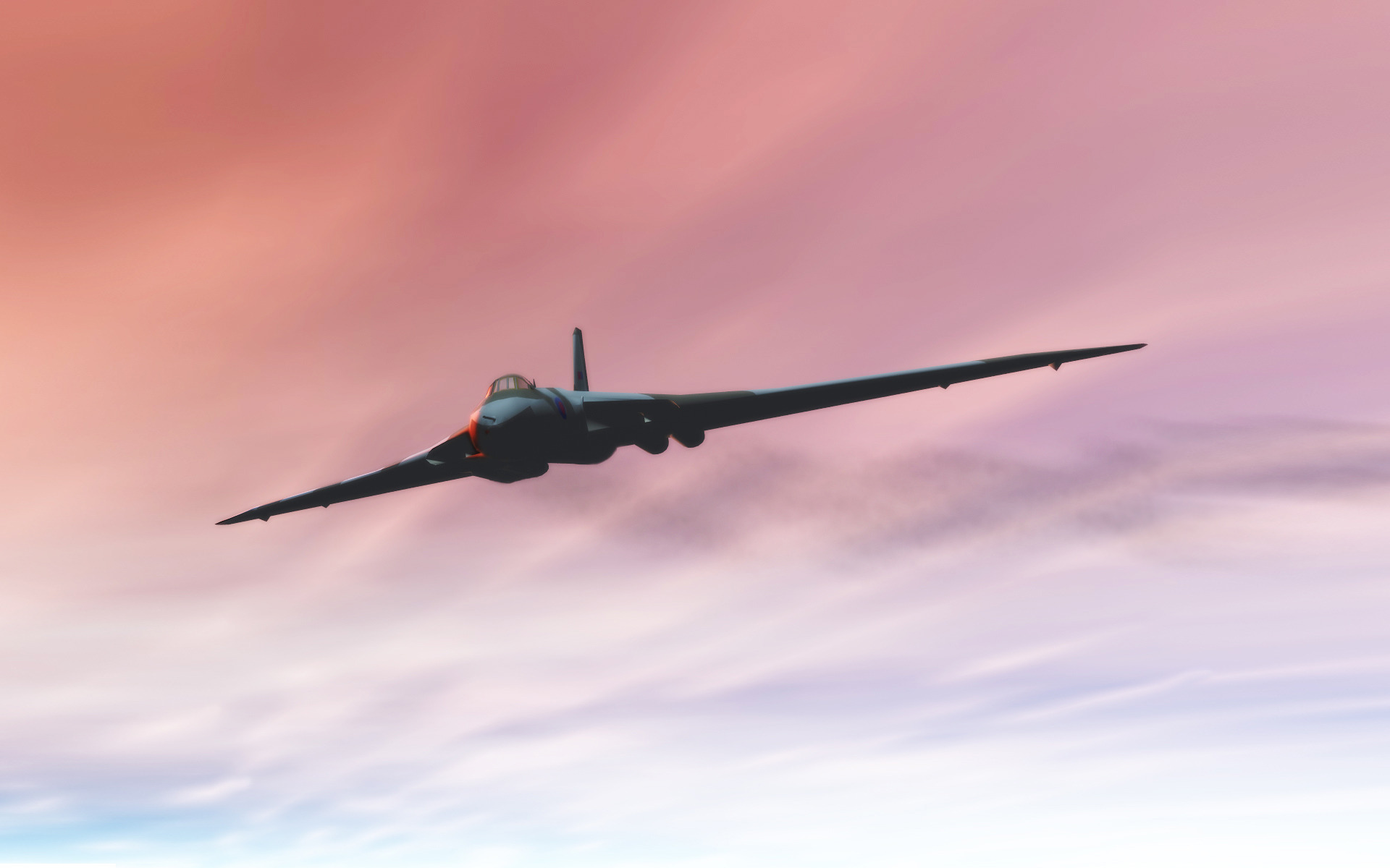Обои небо, самолет, рендеринг, бомбардировщик, the sky, the plane, rendering, bomber разрешение 1920x1200 Загрузить