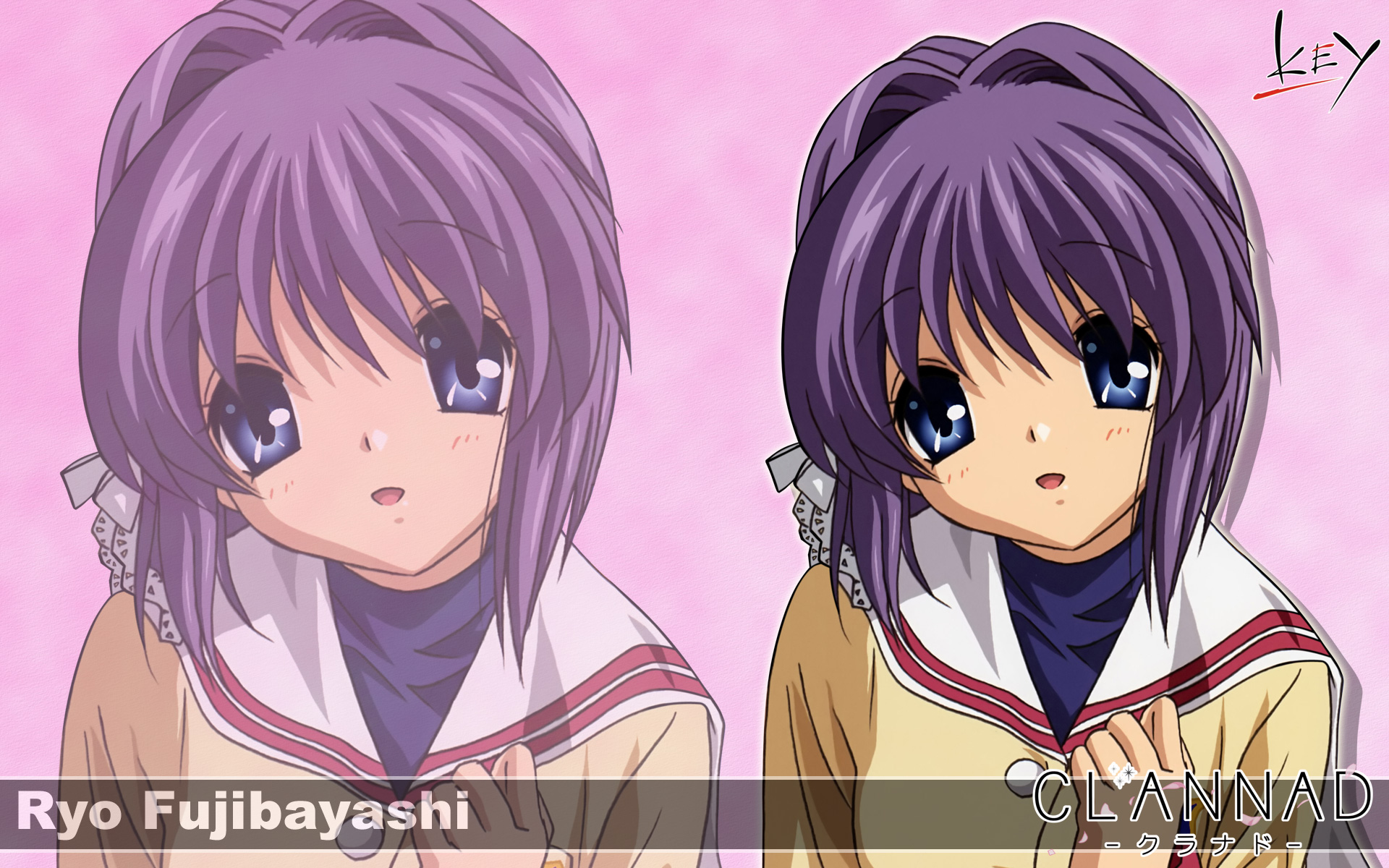 Обои clannad, fujibayashi ryou разрешение 1920x1200 Загрузить