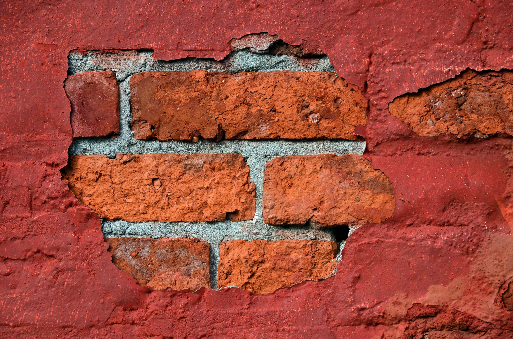 Обои текстура, фон, стена, кирпич, кладка, кирпичная стена, texture, background, wall, brick, masonry, brick wall разрешение 2048x1356 Загрузить