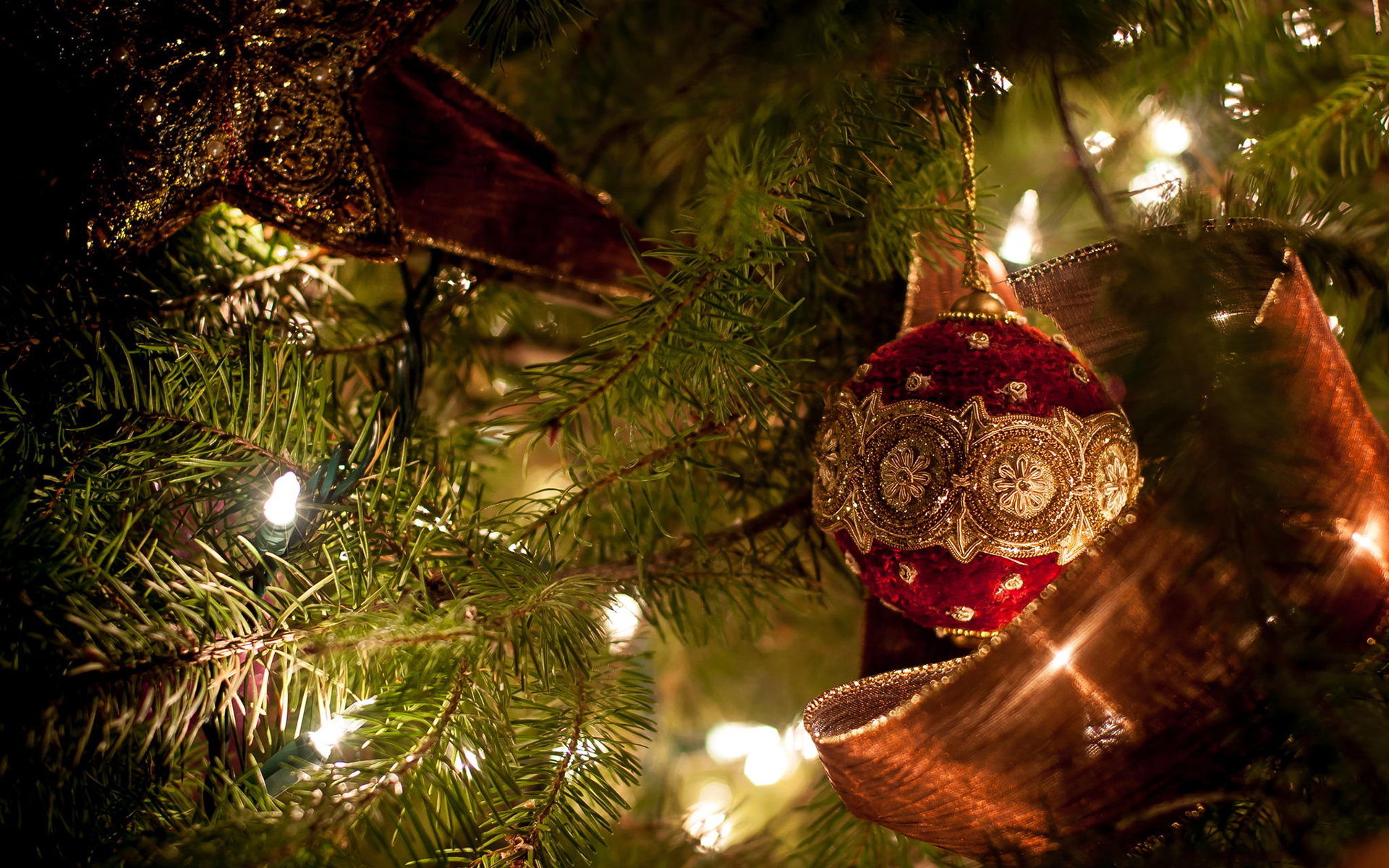 Обои новый год, елка, игрушки, рождество, елочные украшения, new year, tree, toys, christmas, christmas decorations разрешение 1920x1200 Загрузить
