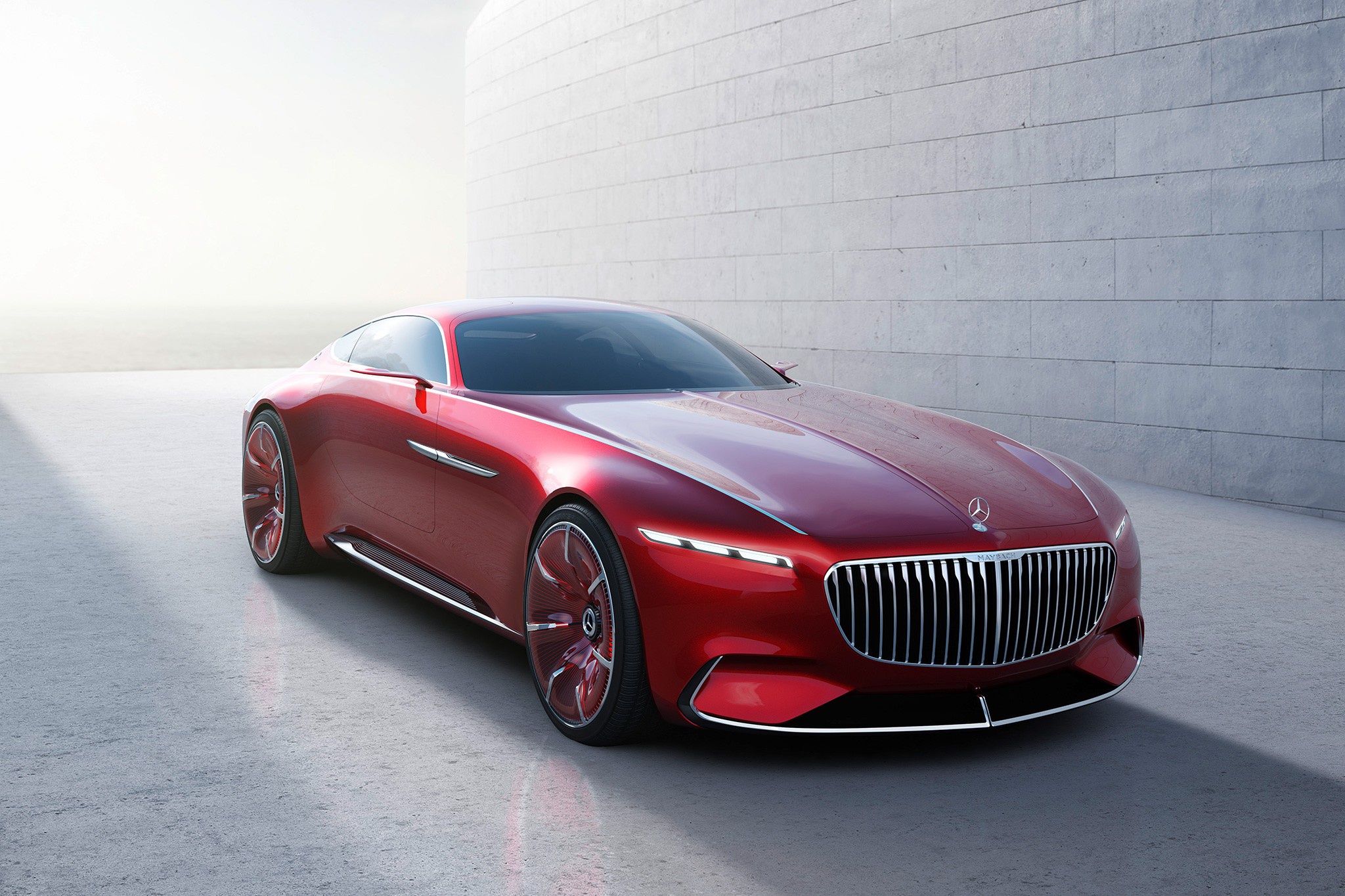 Обои автомобиль, краcный, мерседес, мерс, mercedes-maybach 6, car, red, mercedes разрешение 2048x1365 Загрузить